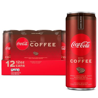 Coca Cola With Coffee Dark Blend 12 Fl Oz 12 Pk Sam S Club