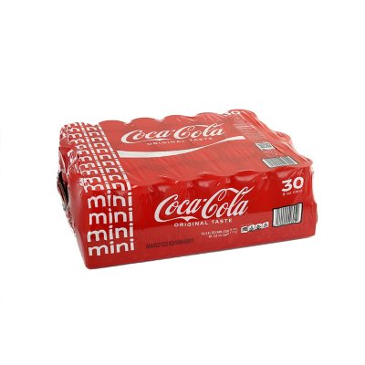 Coca-Cola Mini Cans (8 fl. oz., 30 pk.) - Sam's Club