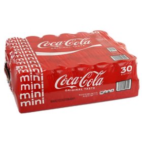 Coca-Cola Mini Cans 8 fl. oz., 30 pk.