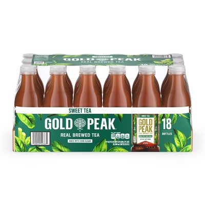 Pure Leaf Tea, Sweet, Real Brewed, 18 Pack - 18 pack, 16.9 fl oz bottles