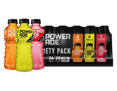 Powerade Orange, 20 Oz. Bottles, 24 Pack