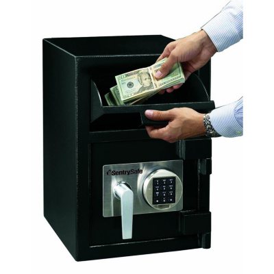 Sentrysafe Dh 074e Depository Safe With Digital Keypad 0 94 Cubic Feet Sam S Club