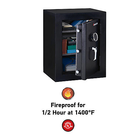 SentrySafe EF3428E Fireproof Safe and Waterproof Safe with Digital Keypad 3.4 Cubic Feet