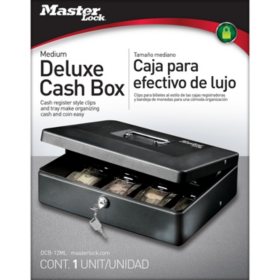 Master Lock Deluxe Cash Box