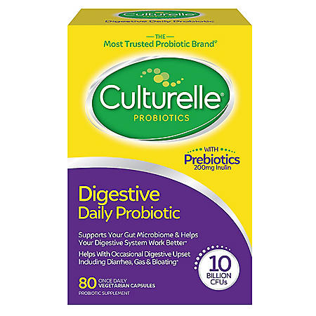 Culturelle Daily Probiotic Supplement Capsules (80 ct.)