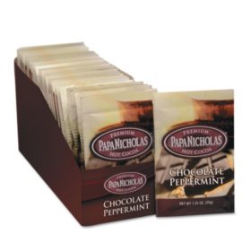 PapaNicholas Premium Hot Cocoa - Chocolate Peppermint - 1.25 oz. - 24 ct.