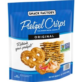 Snack Factory Original Pretzel Crisps, 30 oz.