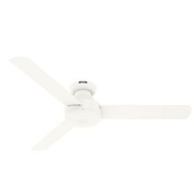 Hunter 52" Presto Indoor WiFi Ceiling Fan with LED Light and Remote Control