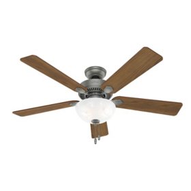 Hunter 52" Swanson Indoor Ceiling Fan with Bowl LED Light and Pull Chain
