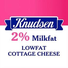 Knudsen Lowfat Cottage Cheese 48 Oz Tub Sam S Club