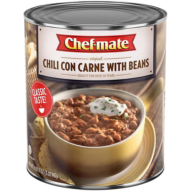 Chef-mate Chili With Beans 107 oz.