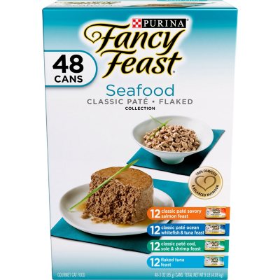 Fancy Feast Classic Pate Or Grilled Collection Cat Food 3 Oz 48 Ct Choose Your Flavor Sam S Club