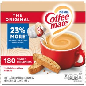 Nestle Coffee-mate Coffee Creamer Singles, Original (180 ct.)