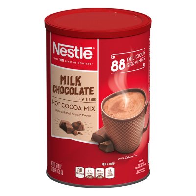 Nestle Milk Chocolate Hot Cocoa Mix (63.4 oz.) - Sam's Club