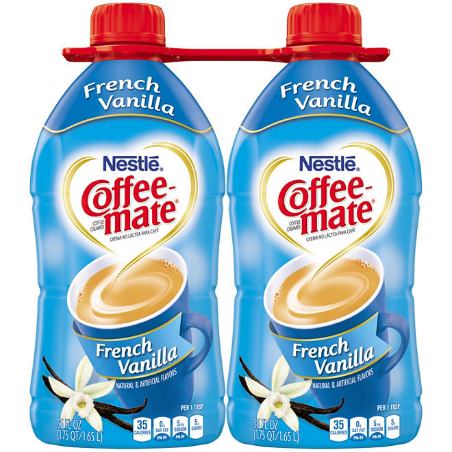 Coffee-Mate French Vanilla Liquid Coffee Creamer (56 fl. oz., 2 ct.)