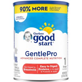 Good Start GentlePro Stage 1 Infant Formula with Iron (38 oz.)