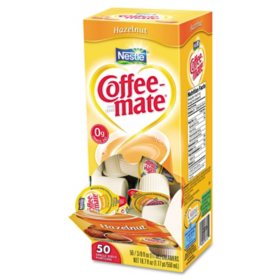 Nestle Coffee-mate Liquid Creamer Singles, Hazelnut (200 ct.)