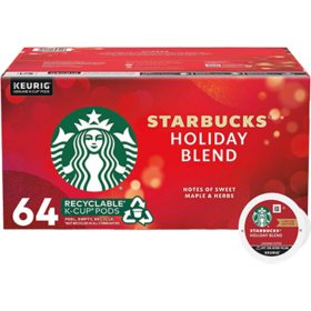 Starbucks Holiday Blend Coffee K-Cups (64 ct.)