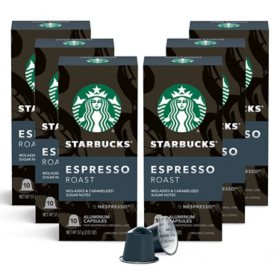 Starbucks by Nespresso Espresso Coffee Pods, Dark Roast 60 ct.