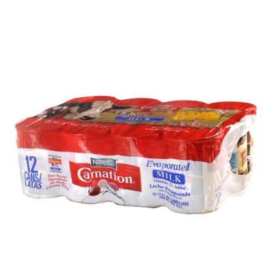 Carnation® Evaporated Milk 12 ct. Sam's Club