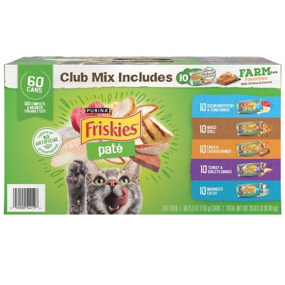 Sam's club on sale friskies cat food