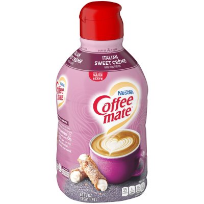 Coffee Mate Italian Sweet Creme Liquid Coffee Creamer 64 Fl Oz Sam S Club