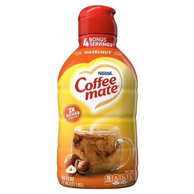 Nestle Coffee mate Liquid Creamer Pump, French Vanilla (50.7 fl. oz.) -  Sam's Club