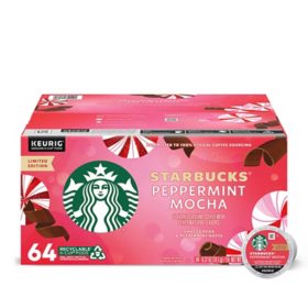 Starbucks Peppermint Mocha Coffee K-Cups (64 ct.)