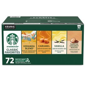 Starbucks K-Cups Variety Pack 72 ct.