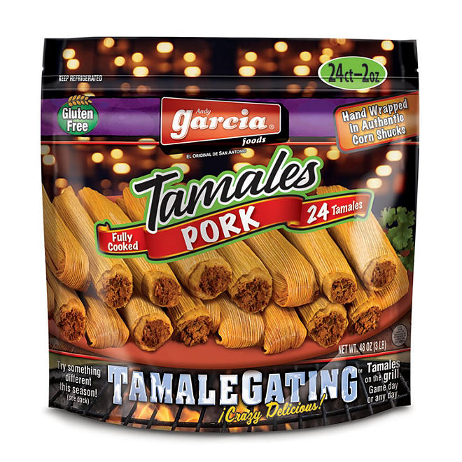 Garcia Foods Pork Tamales (3 lbs.)