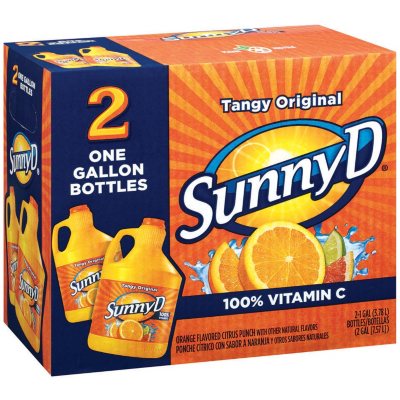 Sunny D® Tangy Original - 2/1gal Twin Pack - Sam's Club