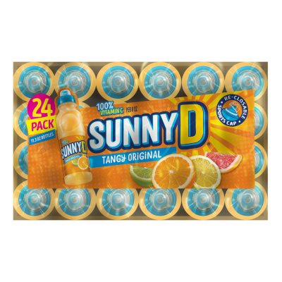 SunnyD Tangy Original Orange Flavored Citrus Punch ( oz., 24 pk.) - Sam's  Club