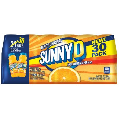 SunnyD Tangy Original Orange Flavored Citrus Punch ( fl. oz. bottle, 30  pk.) - Sam's Club