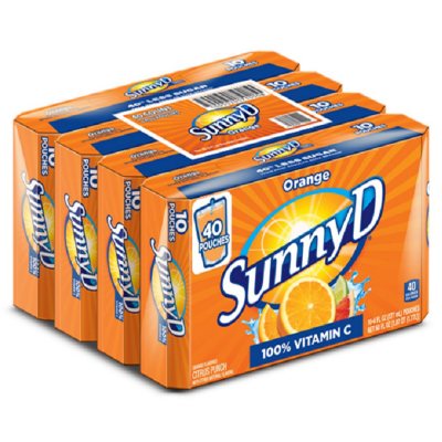 SUNNY D POUCH 40/6 OZ - Sam's Club