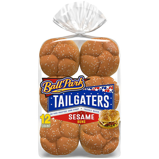 Ball Park Tailgaters Sesame Buns (32 oz., 12 ct.)