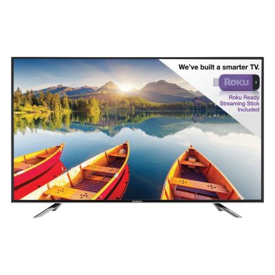 Hitachi LE55A6R9A 55″ 1080p LED HDTV with Roku Streaming Stick