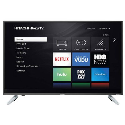 Hitachi 50 Class 4k Uhd Hdr Tv With Roku Tv 50rc6 Sam S Club