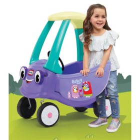 Little Tikes Bluey Grannies Car Cozy Coupe with Accessories & Sounds	