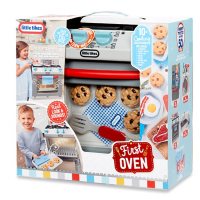 Little Tikes First Oven Realistic Pretend Play Appliance for Kids with 11 Accessories 