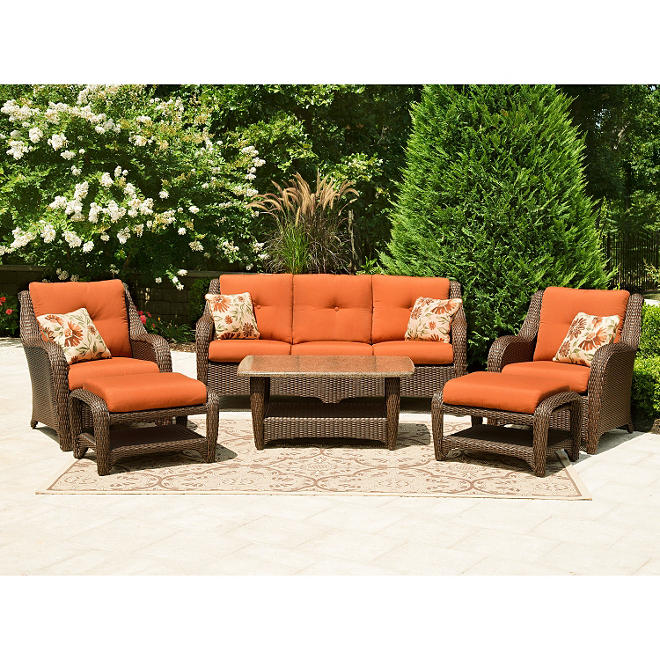 Biscayne Club Outdoor Seating Set - 6 pc. 