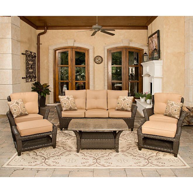 Vermont Outdoor Deep Seating Set - 6 pc. 