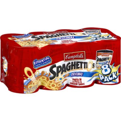  Campbell's, Spaghetti O's, Original, 15oz Can (Pack of 3) :  Grocery & Gourmet Food