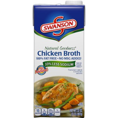 Save on Swanson Organic Chicken Broth Low Sodium Free Range Order