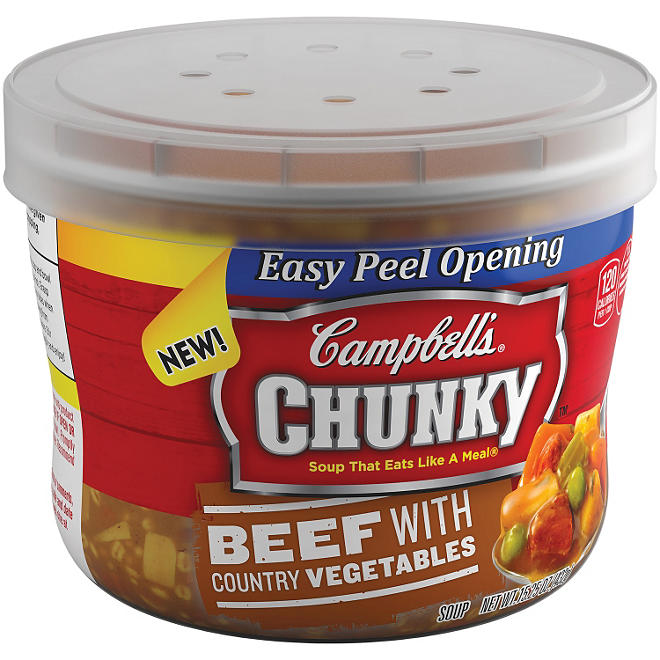 Campbell's Chunky Beef with Country Vegetables Soup (15.25 oz., 8 ct.)
