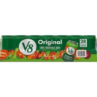 V8 Original 100% Vegetable Juice, 11.5 FL OZ Can (Pack of 28)
