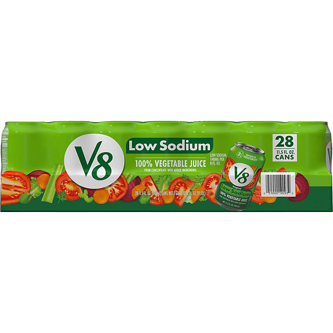 V8 Original Low Sodium Vegetable Juice (11.5oz / 28pk)