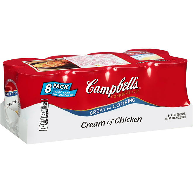Campbell's Condensed Cream of Chicken Soup (10.75 oz., 8 ct.)