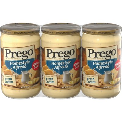 Prego Homestyle Alfredo Sauce Oz Pk Sam S Club