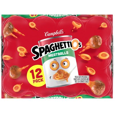 SpaghettiOs Canned Pasta with Franks, 15.6 oz Can 