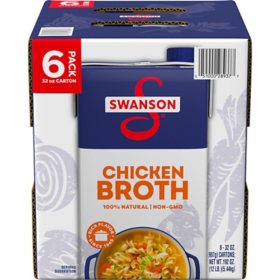 Swanson Chicken Broth 32 oz., 6 pk.